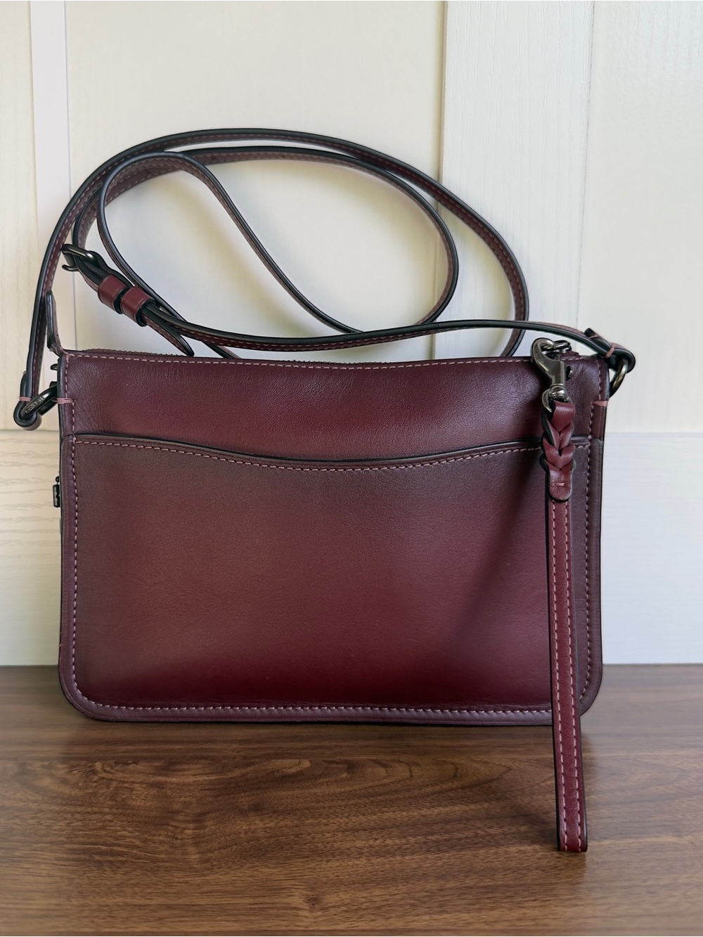 Coach Soho 1941 Crossbody 21035 in Washed Red Leather